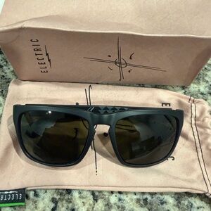 Electric Sunglasses Matte Black Polarized - Knoxville - Jason Momoa Sig NEW